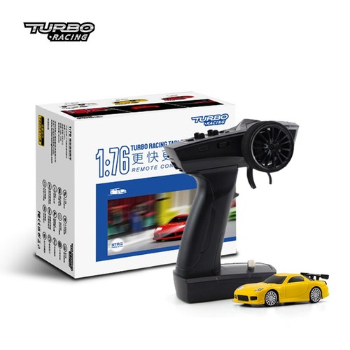 Turbo racing c71 giallo 76 - turbo, 1/76