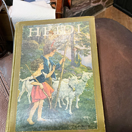 Heidi illustrated clara m - heidi,