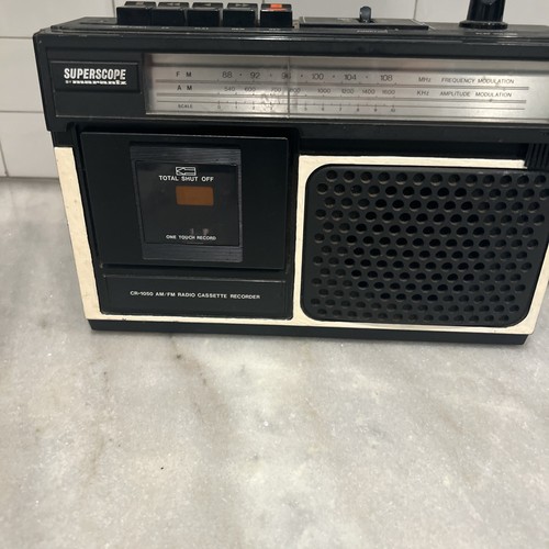 Marantz superscope 1050 - marantz, cr-1050