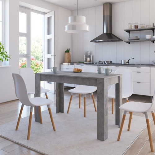 Vidaxl tavolo pranzo grigio - vidaxl,