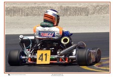POSTER GO-KART RACING 24x36