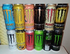 Monster Energy Set 12 Lattine