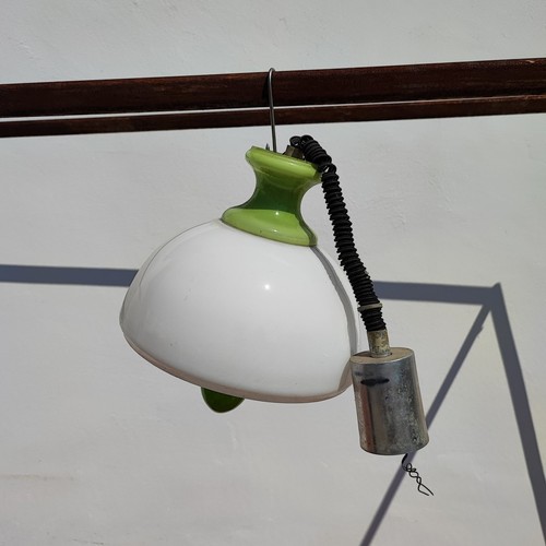 Lampadario vetro opalino - vetro,