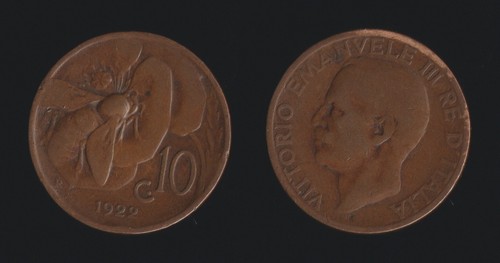 Centesimi 1922 ape - centesimi,