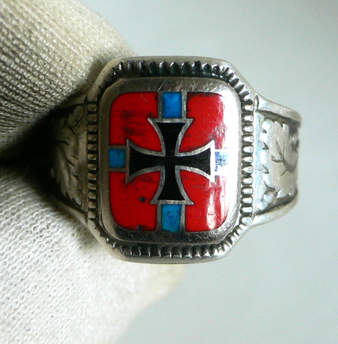 Anello tedesco ww2 - anello,