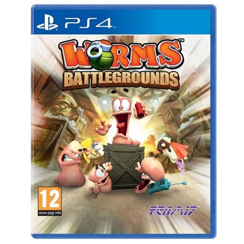 Worms battlegrounds ps4 gioco - worms,