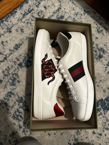 Sneakers gucci ace ricamate - gucci,