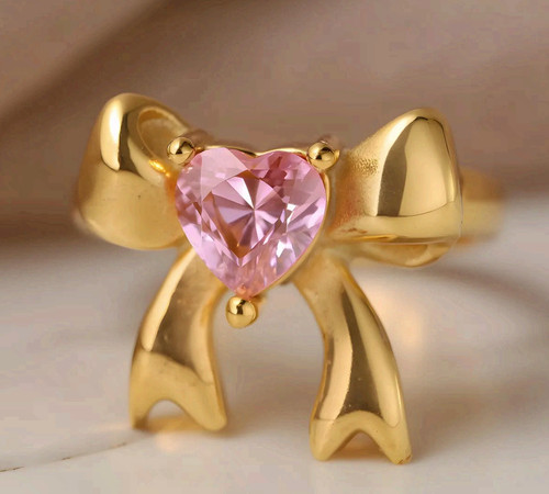 Anello fiocco cuore - anello,