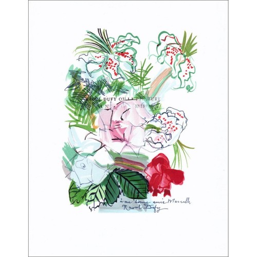 Dufy raoul lithographie - dufy,