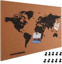 Pannello Bacheca Mappamondo in