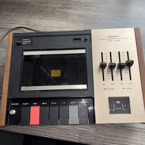 Pioneer 3300 1972 cassette - t-3300,