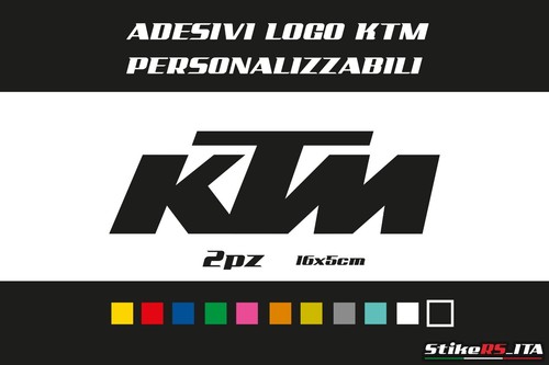 Adesivo personalizzato ktm - adesivo,