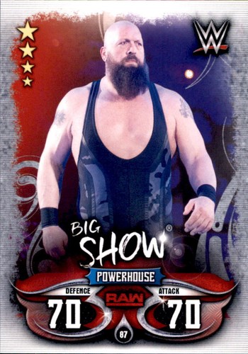 Topps slam attax live - -, mappa