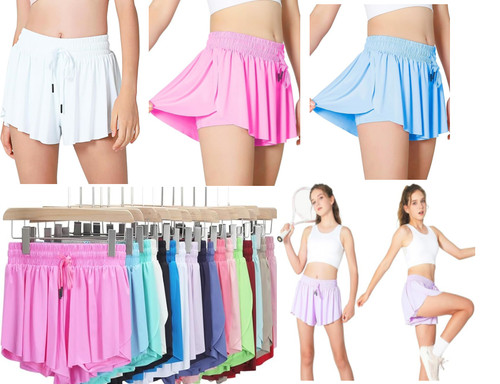 Pantaloncini fluidi bambina - fluidi, 2