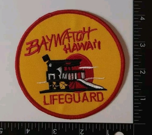 Patch baywatch bagnino rosso - baywatch,