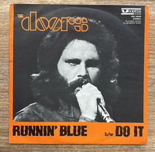 THE DOORS Runnin' Blue 7"
