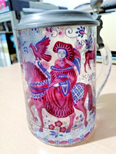 BOCCALE BIRRA VETRO SOFFIATO A