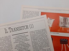 Clipping Ritaglio Articolo 1991  Elettronica Il Transistor (1)