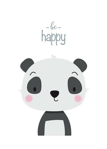 Poster panda animali - panda, stampa