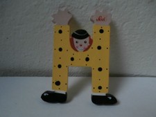 *Lettera H alfabeto legno SEVI
