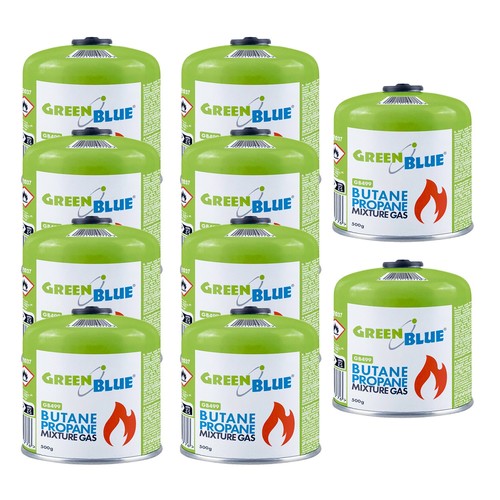 10x cartuccia gas butano - 10x,