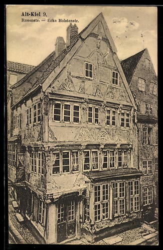 Kiel rosenstr ecke - ak, kiel,