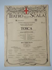 TOSCA - LOCANDINA GRANDE DA
