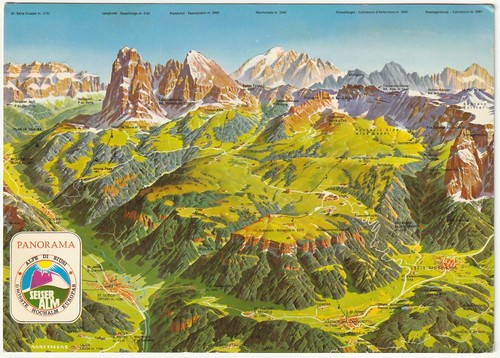 Panorama alpe siusi - alpe,