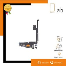CONNETTORE DI RICARICA APPLE IPHONE 12 PRO MAX NERO RICONDIZIONATO FLEX FLAT