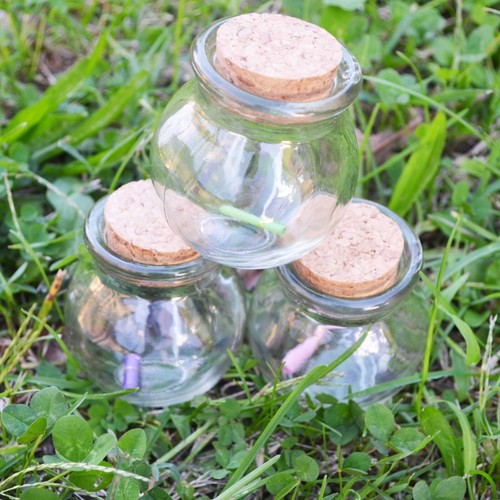 30pz barattolo vetro 100ml - barattolo,