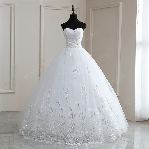 Vintage strapless wedding - strapless,