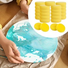 25 spugne rotonde per pittura