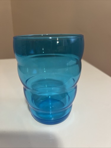 Bicchiere ondulato vintage - , 4"