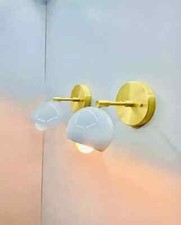 Applique da parete in ottone