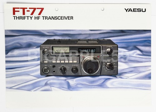 Flyer brochure for yaesu - flyer,