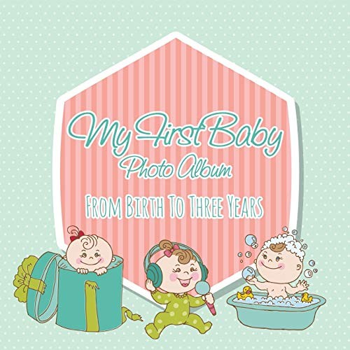 First baby photo album - first,