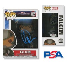 Funko Pop firmato Danny Ramirez autografato #1365 Falcon PSA/DNA autenticato