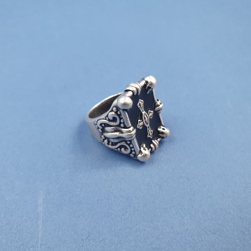 Anello pietro ferrante croce - anello, "pietro