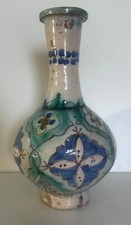 Turchia Bottiglia Ceramica Silicea Di Küthaya