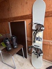 Snowboard and Boots