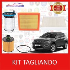 KIT TAGLIANDO 4 FILTRI JEEP COMPASS 1.6 - 2.0 CRD DAL 2016 IN POI
