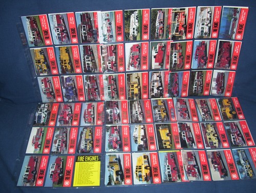 Fire engine trading - fire, card