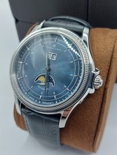 Orologio Constantin Weisz Automatico Fasi Lunari Quadrante Blu MOP Splendido Leggi bene 
