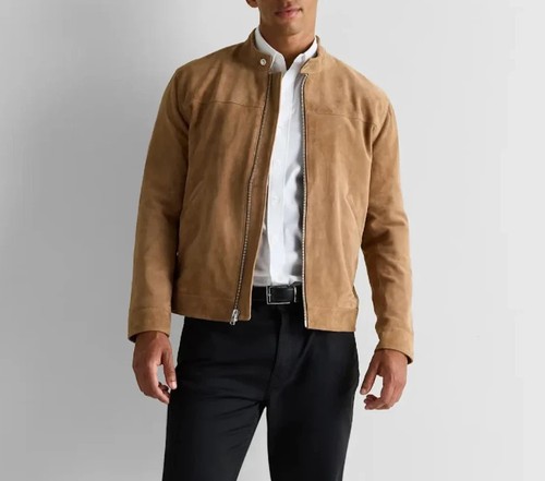 Cafe racer giacca pelle uomo - pelle,