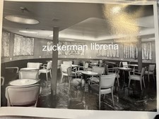 foto nave interno ship TIRRENIA anni 50 NAVE LAZIO soggiorno turistica Maioli ar