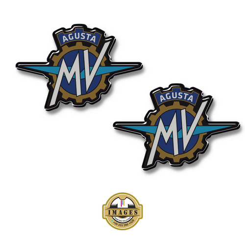 Adesivi agusta logo - mv,