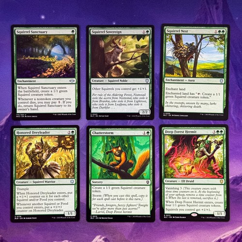 Mtg lot squirrel bundle set - lot,