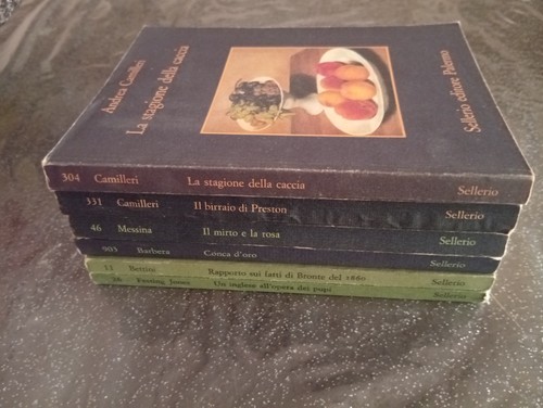 Lotto libri sellerio - lotto,
