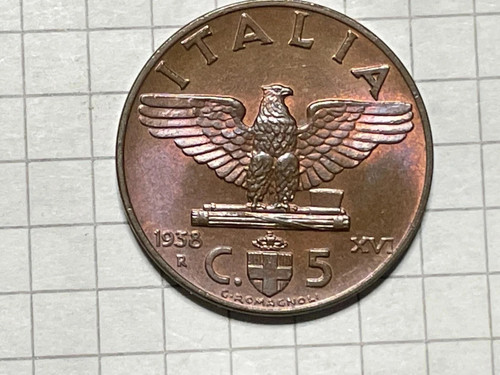 Centesimi aquila anno - 5,