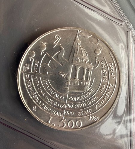 500 lire 1989 tommaso - 500,
